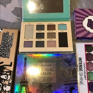 Eyeshadow haul 6 palettes